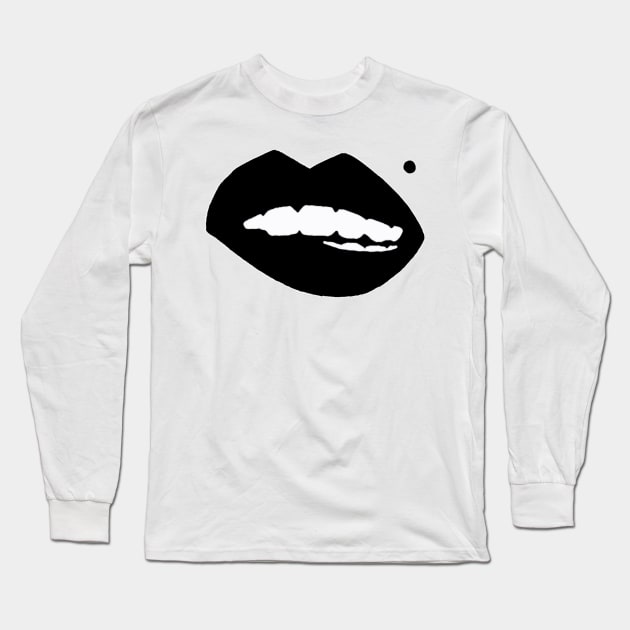 Lips Long Sleeve T-Shirt by aaallsmiles